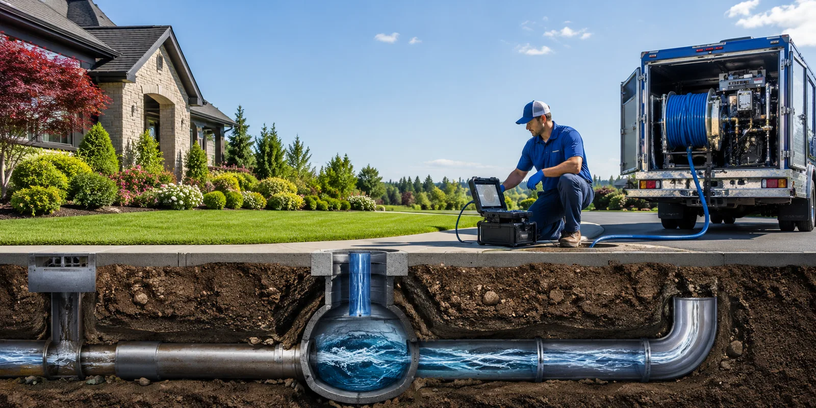 Drainage restoration information for Round Mountain, CA
